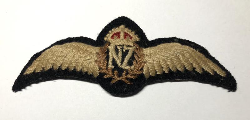 Royal New Zealand Air Force WW2 pilot's wings.