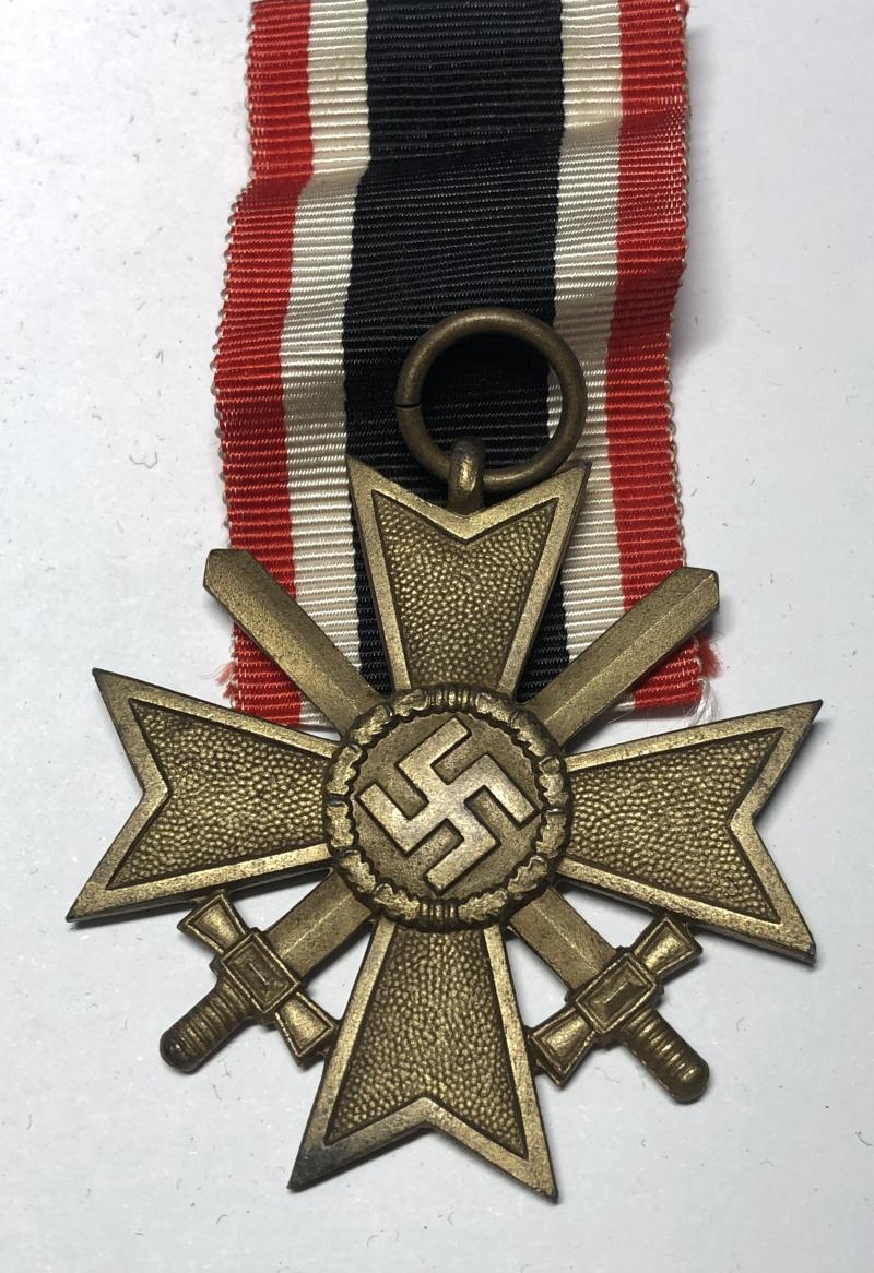 German Third Reich 1939 WW2 War Merit Cross with swords..