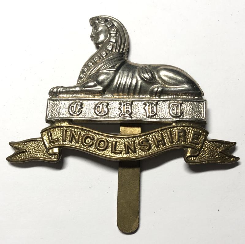 Lincolnshire Regiment WW2 cap badge.