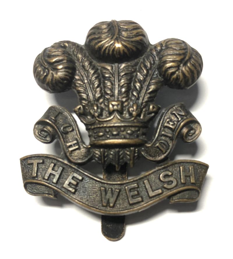 7th (Cyclist) Bn. Welsh Regiment WW1 cap badge circa 1908-21