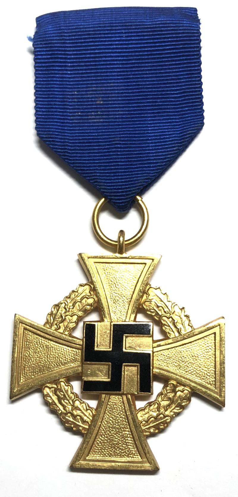 German Third Reich Faithful Service Decoration for 40 Years Service,