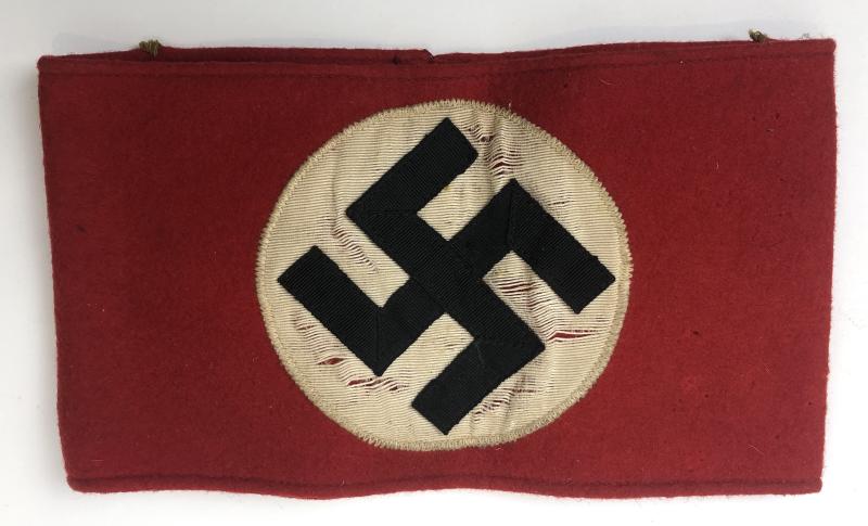German Third Reich NSDAP Official's uniform armband.