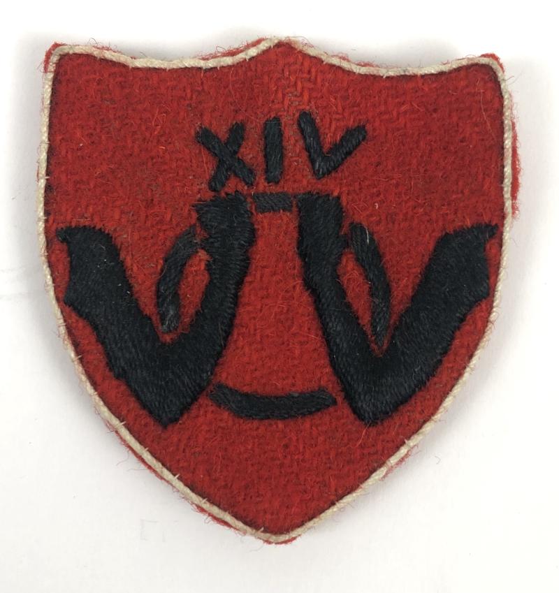 Indian. 505 Lines of Communication WW2 formation sign badge.