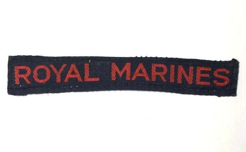 ROYAL MARINES WW2 shoulder title