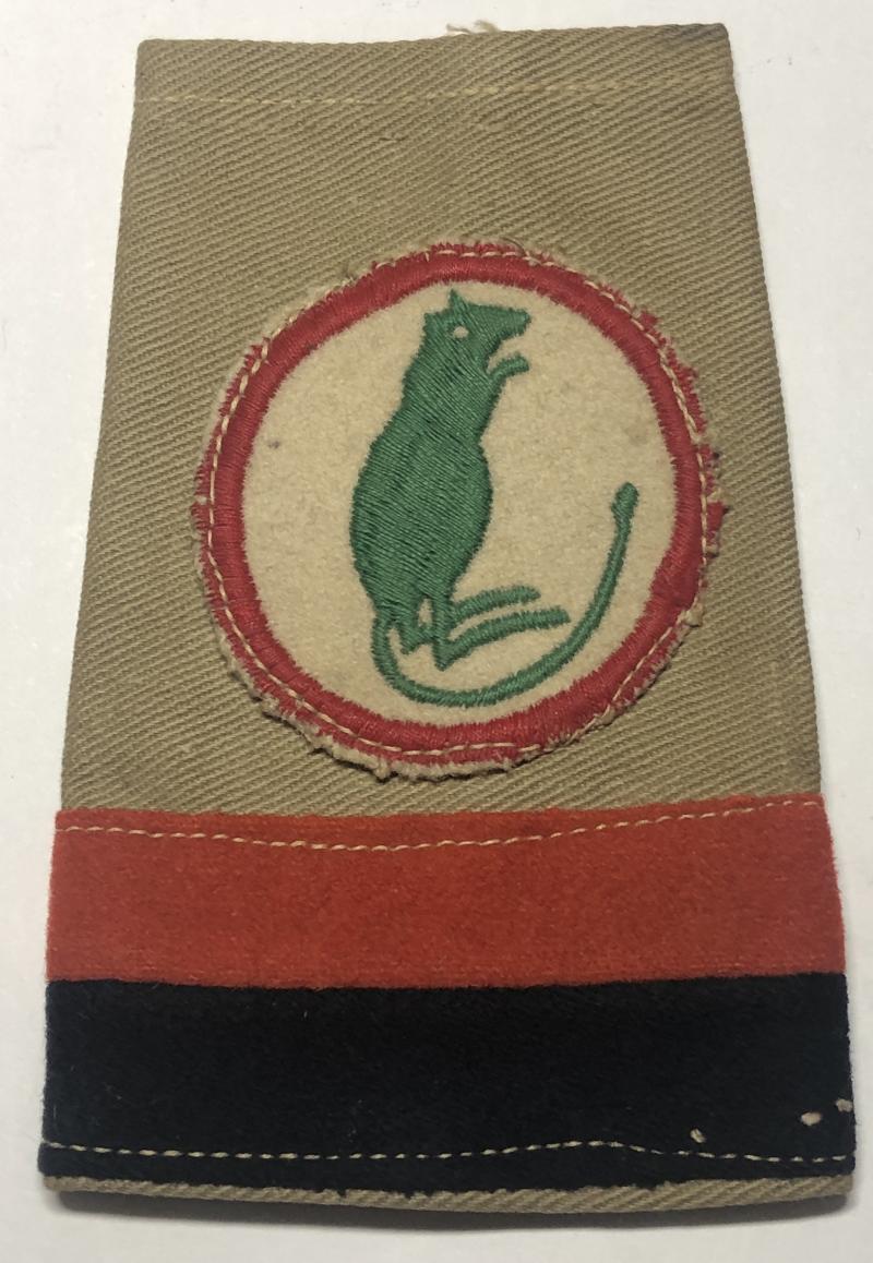 8th Bn Royal Tank Regiment, 7th Armoured Division WW2 slip-on.