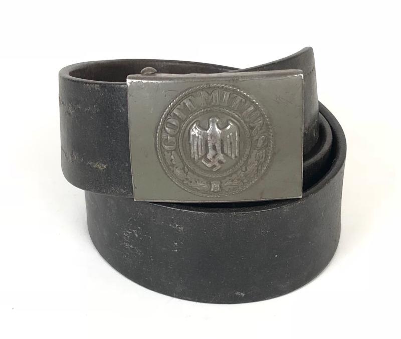 German Third Reich Army belt and buckle.