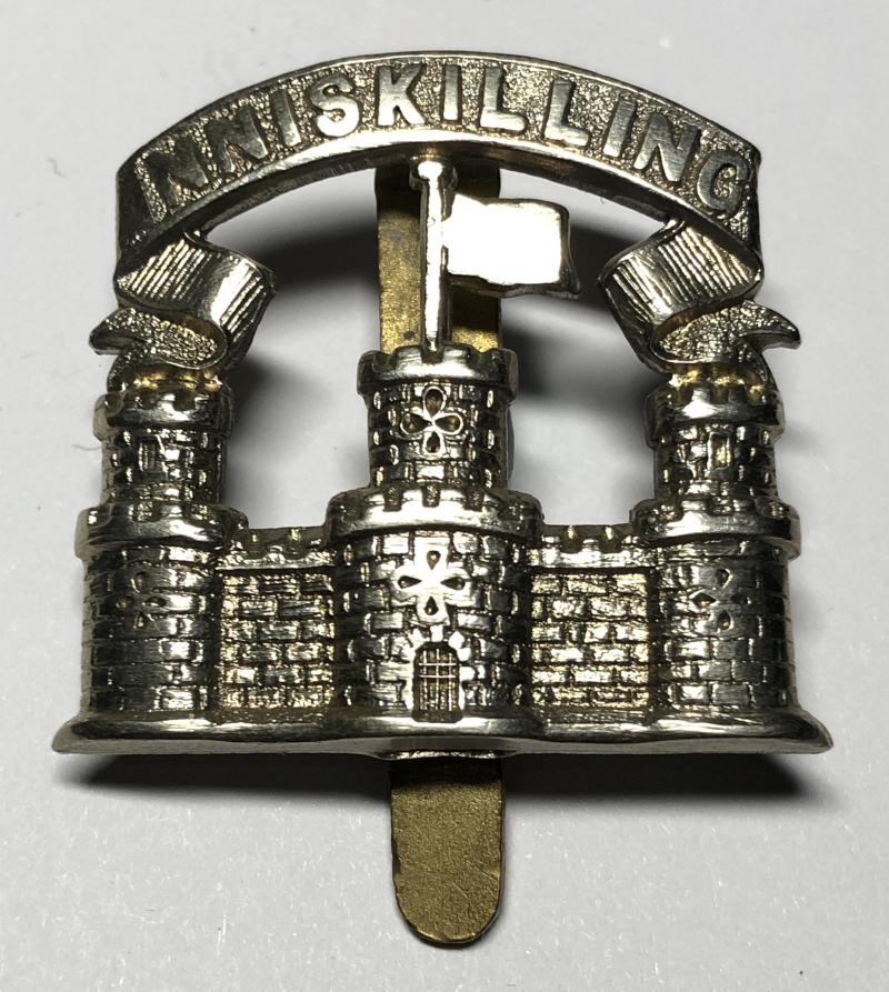 Irish. Royal Inniskilling Fusiliers cap badge circa 1926-34.