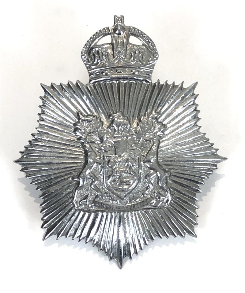 Derby Borough Police pre 1953 star pattern cap badge.