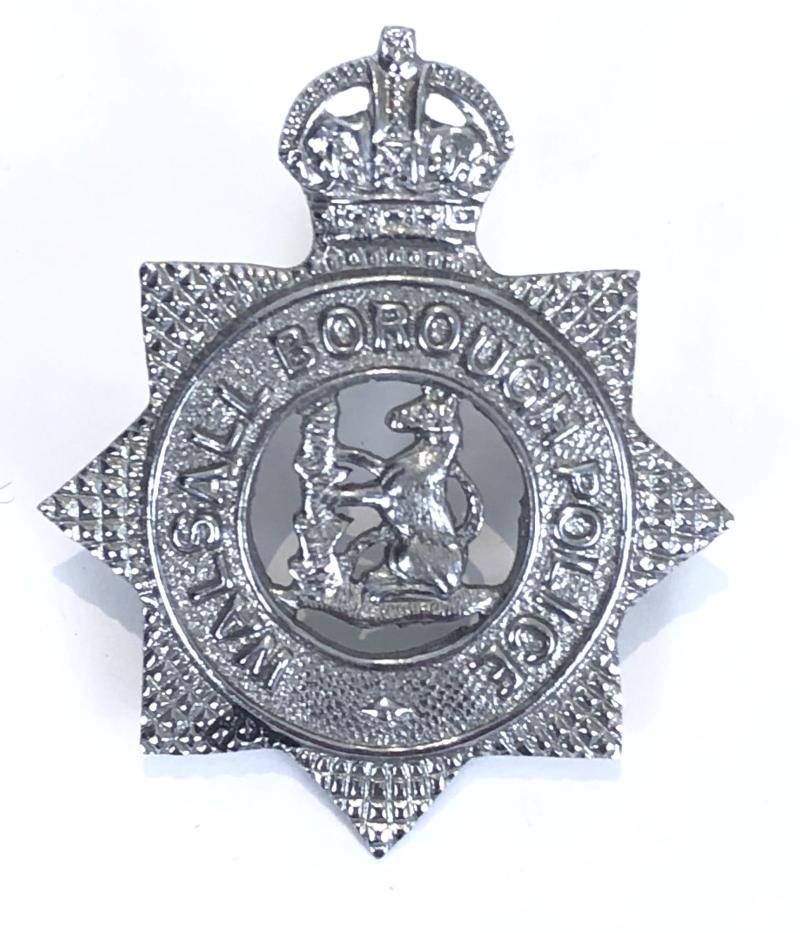 Walsall Borough Police pre 1953 star pattern cap badge.