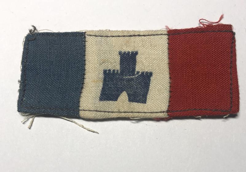 Frimili Group WW2 Italian co-belligerent formation sign