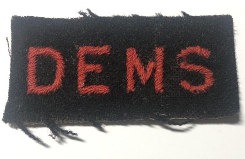 WW2 Defensively Equipped Merchant Ships title / badge.