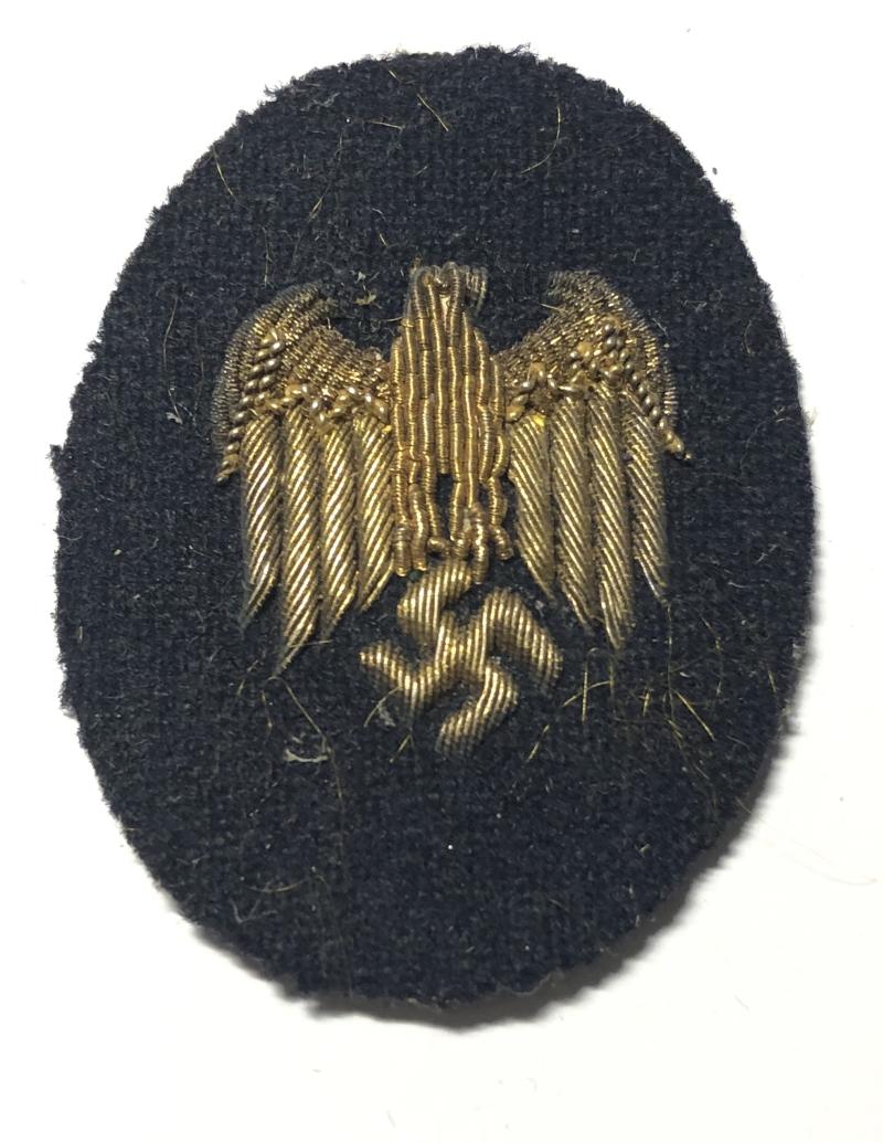 German Third Reich Kriegsmarine Civilian Officer's sleeve badge.