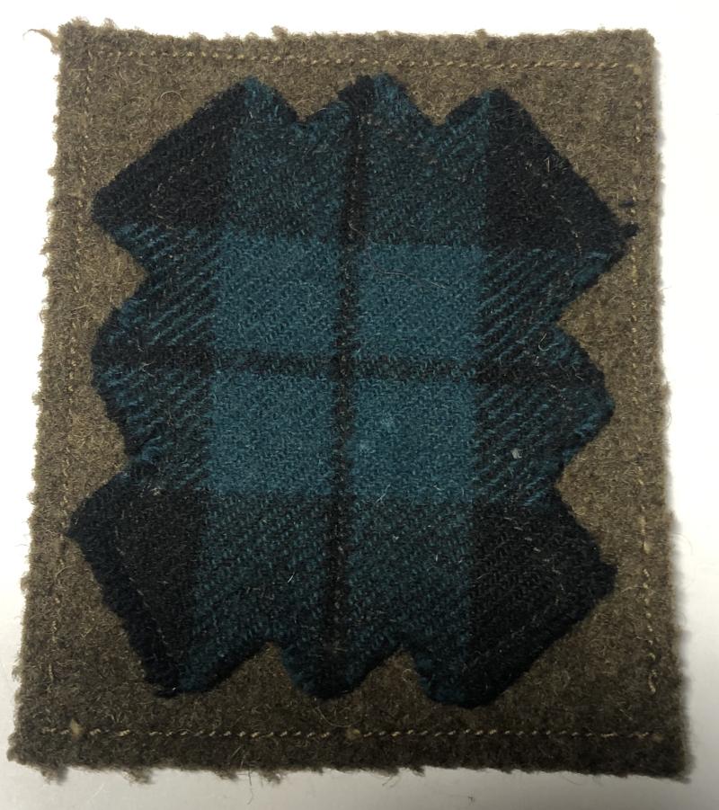 Black Watch WW2 Scottish regimental formation sign.