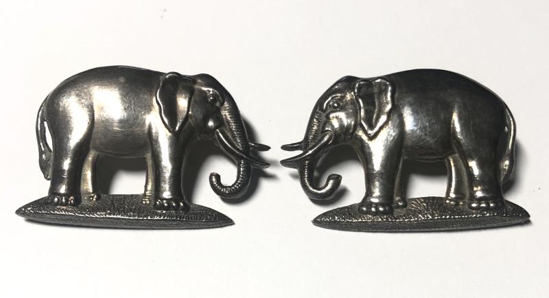 Seaforth Highlanders VB pair of pre 1908 Officer's collar badges.