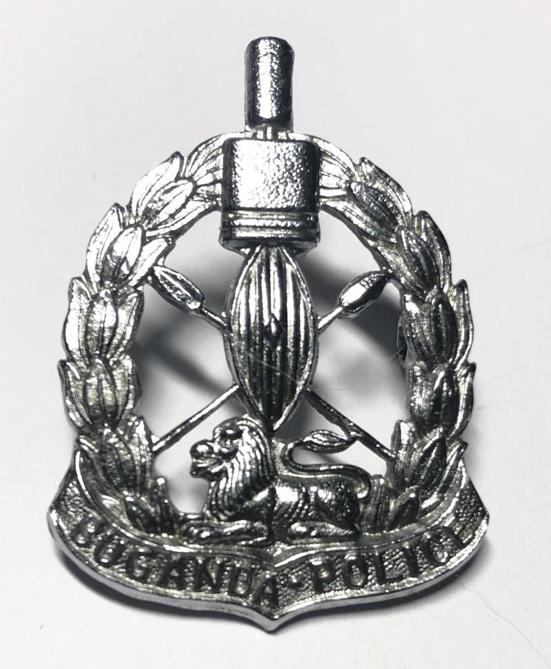 Buganda Police cap badge.
