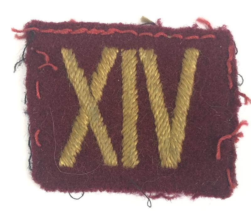 West Yorkshire Regiment WW2 regimental formation sign.