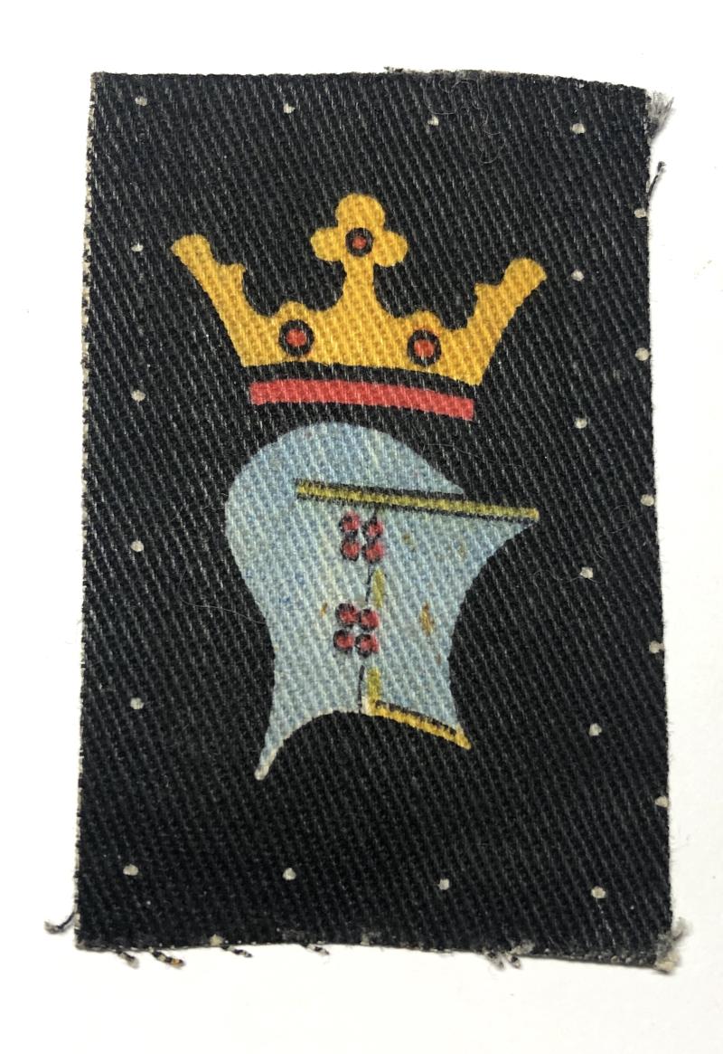 2nd (Coastal) Bn. Cornwall Home Guard WW2 cloth formation sign