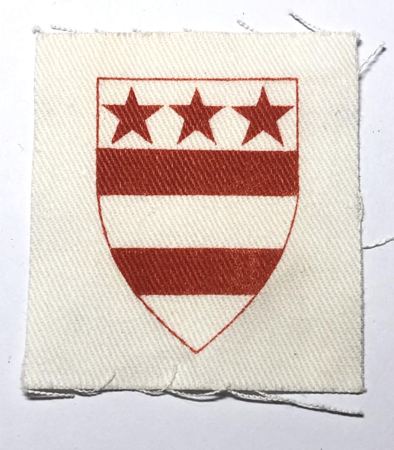 R (South Shields) Battery 439th LAA Regt RA cloth formation sign.