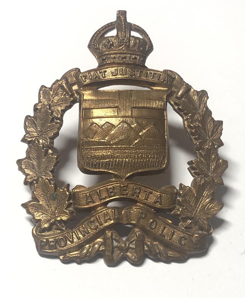 Canada. Alberta Provincial Police early cap badge c. 1930-35.