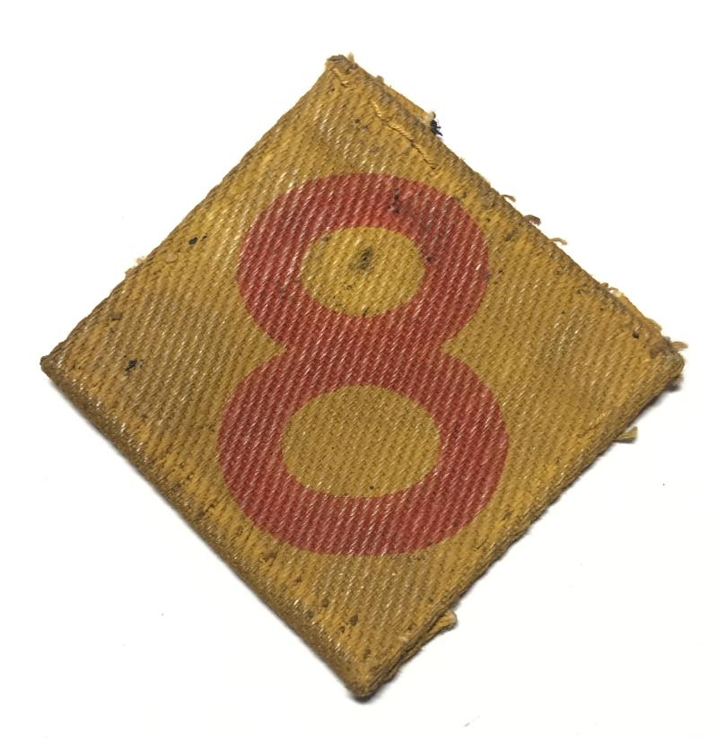 8th Battalion Manchester Regiment formation sign.