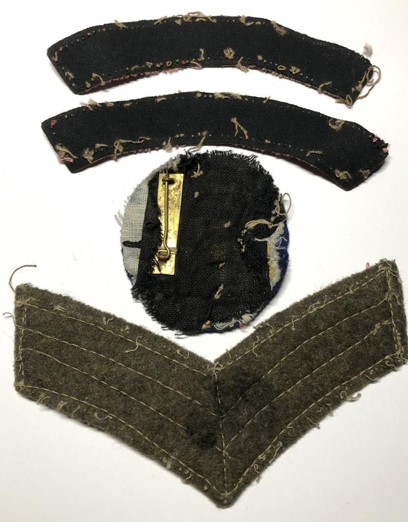 Chindits South Lancashire Regiment Corporal's WW2 Special Forces insignia.