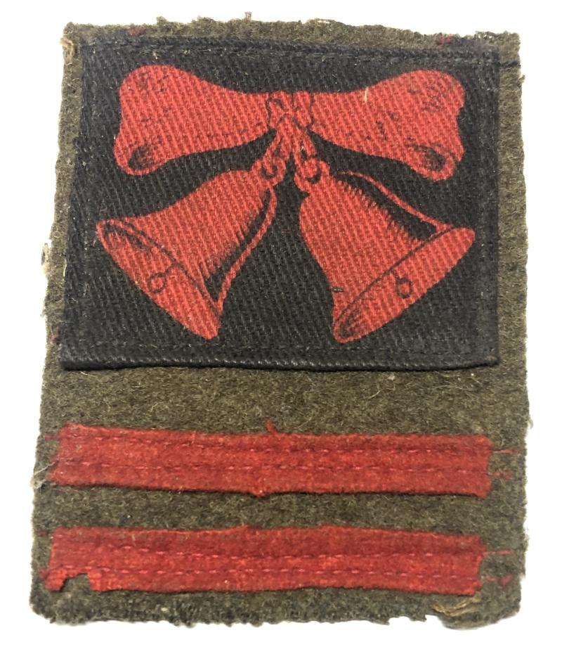 47th (London) Infantry Division, 140th Brigade WW2 combination formation sign,7