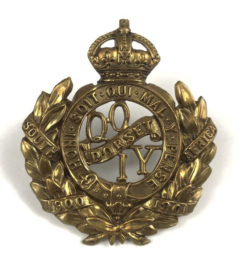 Dorset Imperial Yeomanry Edwardian cap badge circa 1905-08.
