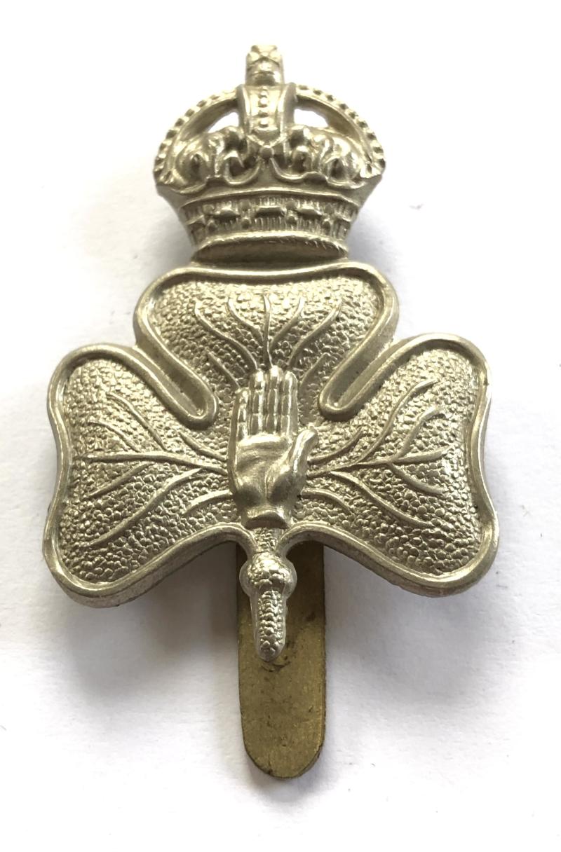 14th Bn (Young Citizens) Royal Irish Rifles WW1 Kitchener Army cap badge.