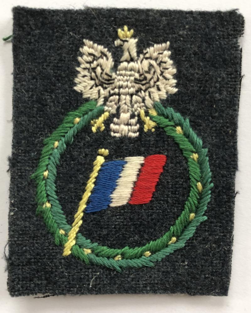 WW2 Polish Air Force Volunteers from France RAF formation sign.