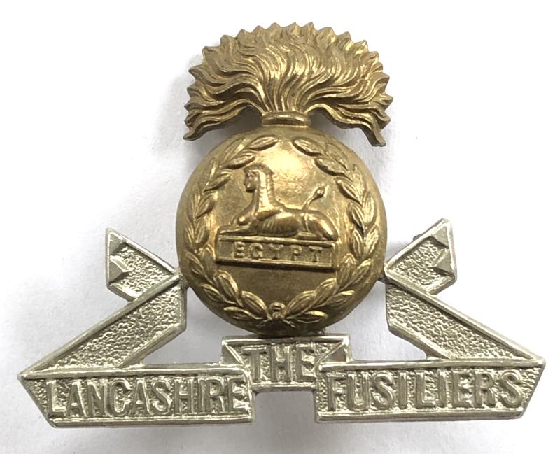 Lancashire Fusiliers Victorian / Edwardian cap badge.