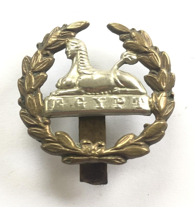 Gloucestershire Regiment back badge c.1915-35.