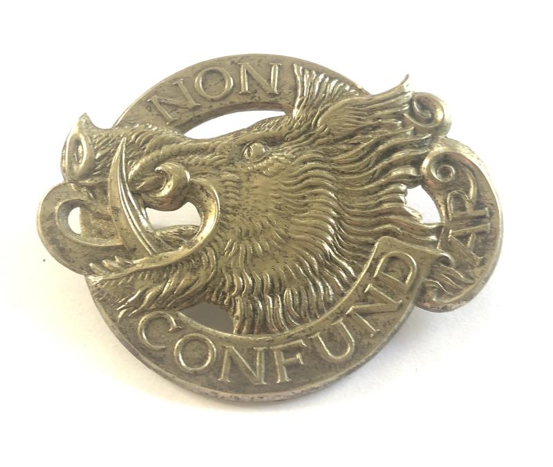 Aberdeen University OTC glengarry badge.