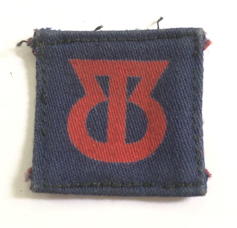 133rd Light Anti-Aircraft Regiment Royal Artillery WW2 formation sign.