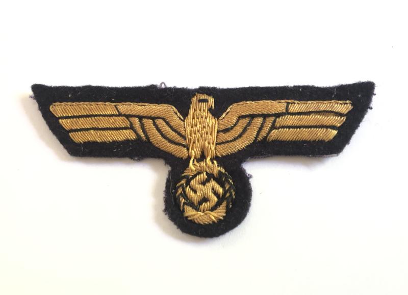 German Third Reich Kriegmarine naval Officer's breast eagle.