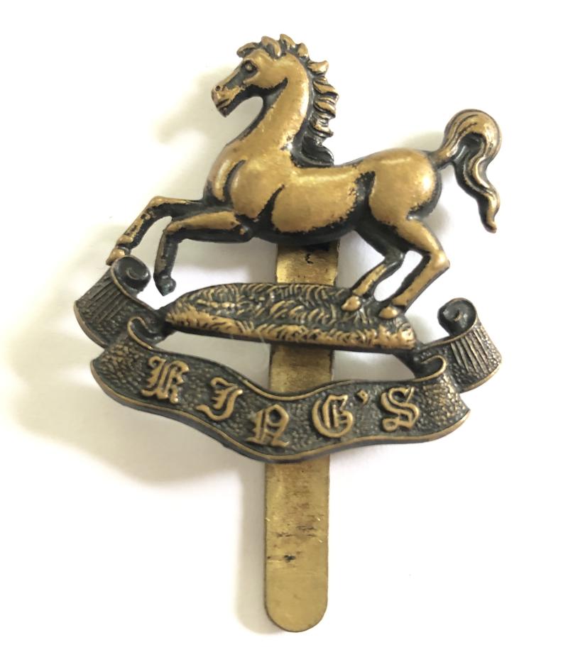 5th Bn The King’s Liverpool Regiment WW1 pattern cap badge c.1908-20.