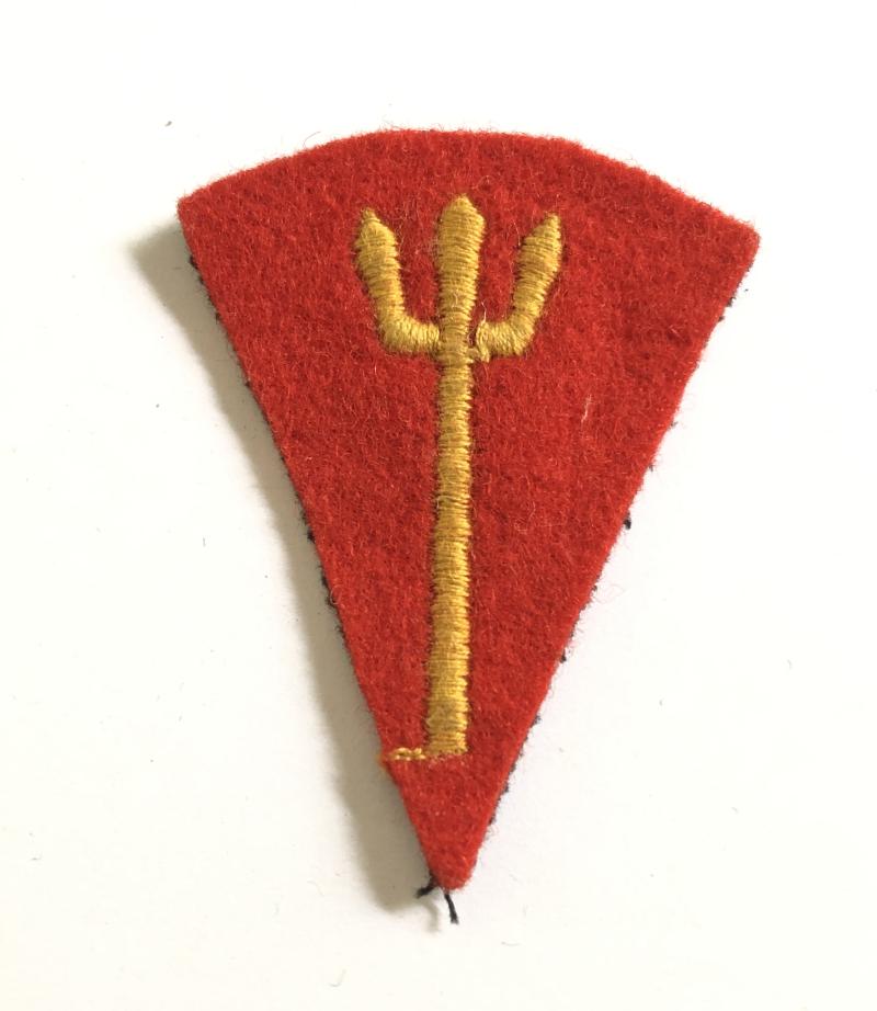 Royal Marine Division post 1941 formation sign.