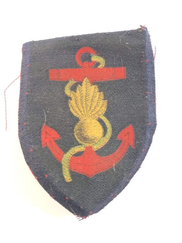 Royal Marines Engineers WW2 printed formation sign.
