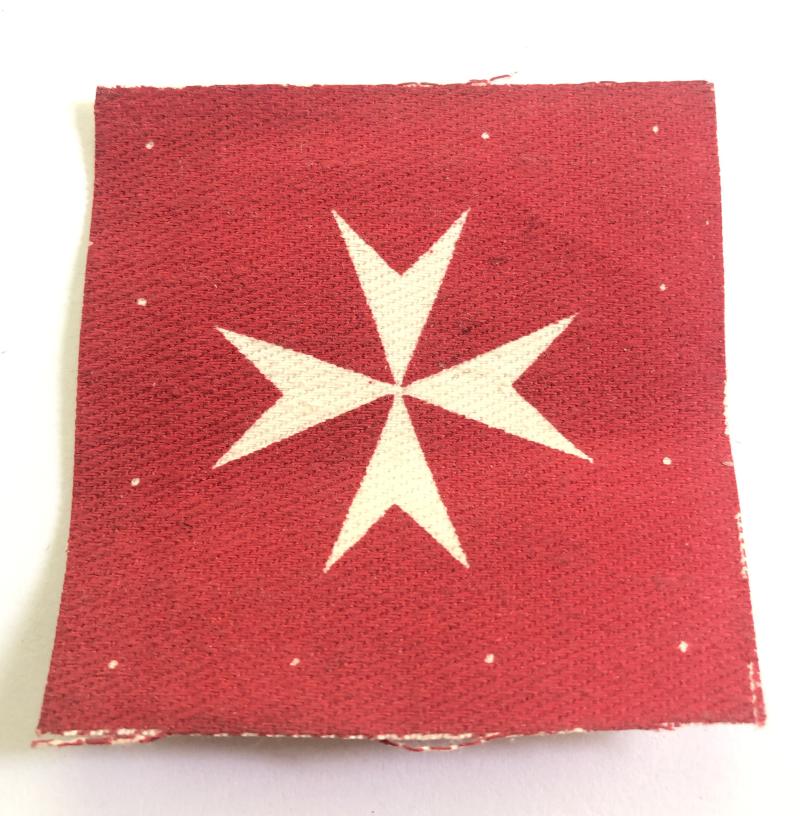 HQ Malta Garrison printed formation sign.