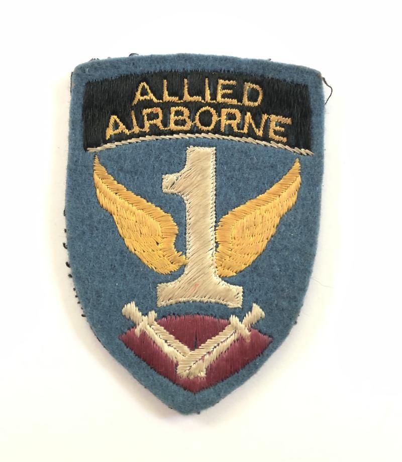 irst Allied Airborne WW2 cloth formation sign c. 1944-45.