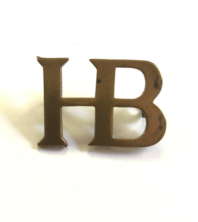Household Battalion WW1 Guards shoulder title c. 1916-18.