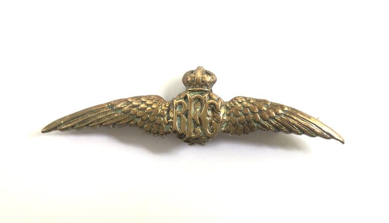 Royal Flying Corps WW1 NCOs RFC Pilots wings c. 1914.