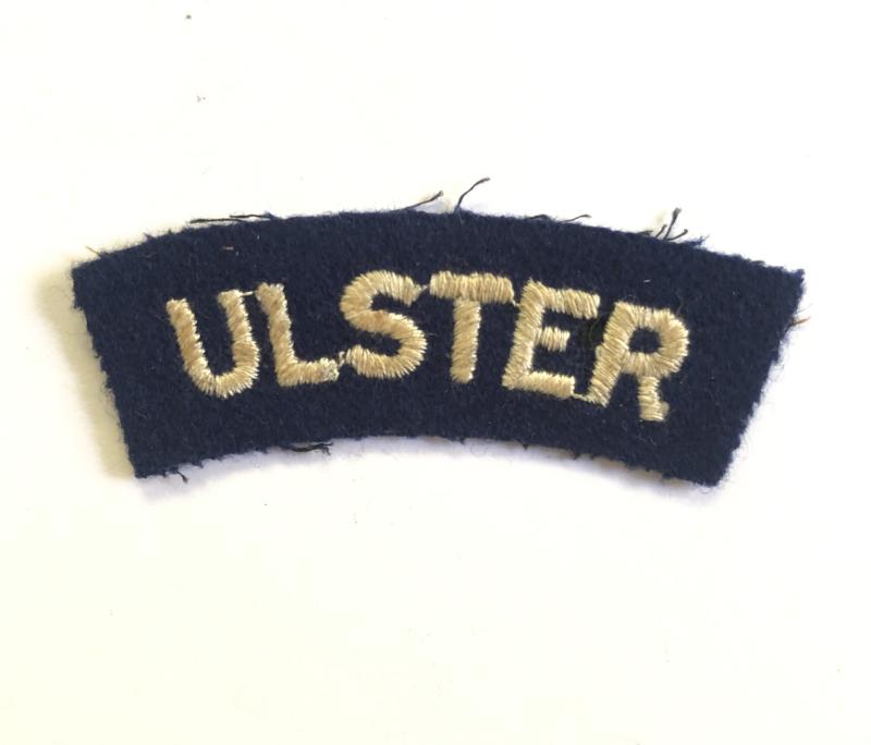 ULSTER Brigade Signals supplementary shoulder title c. 1951