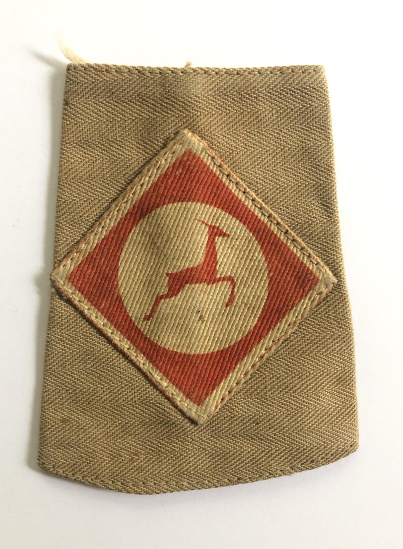 13th Corps WW2 formation sign epaulette slide.