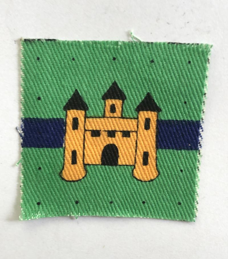 Edinburgh Garrison printed formation sign.