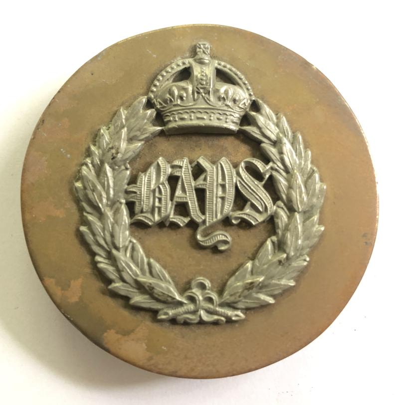 Queen's Bays (2nd Dragoon Guards) Cavalry horse harness ear boss..