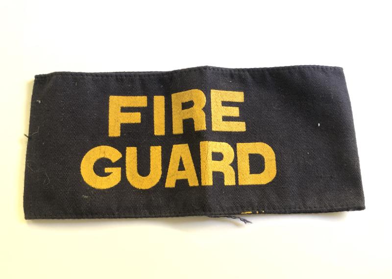 FIRE GUARD WW2 Home Front armband.