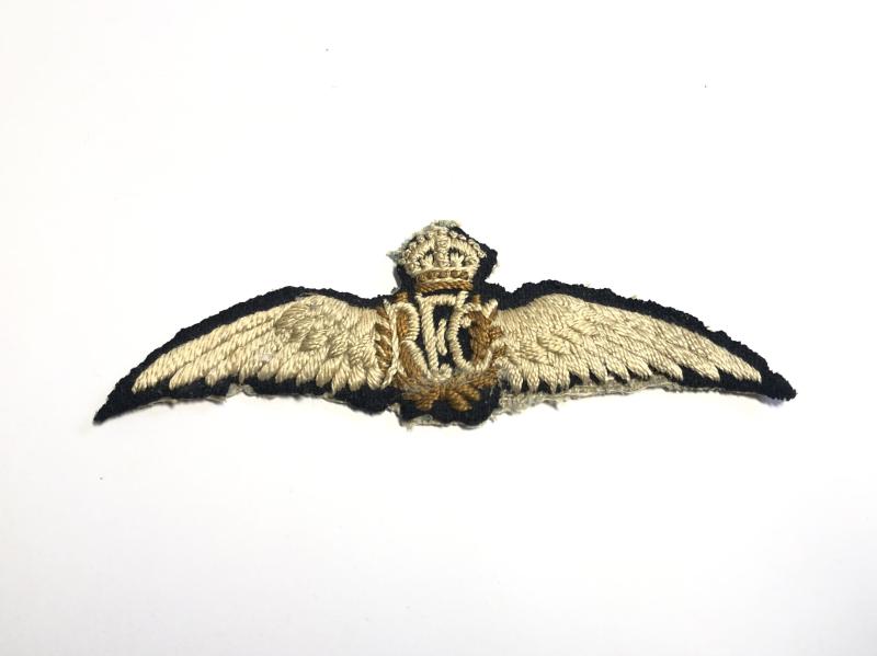 Royal Flying Corps WW1 RFC cloth pilot’s wing.