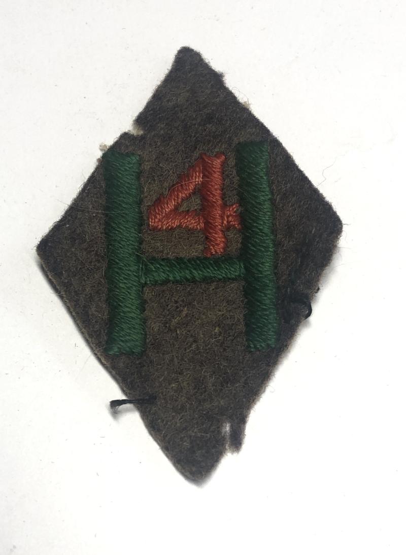76th (Highland) Field Regiment Royal Artillery WW2 formation sign.