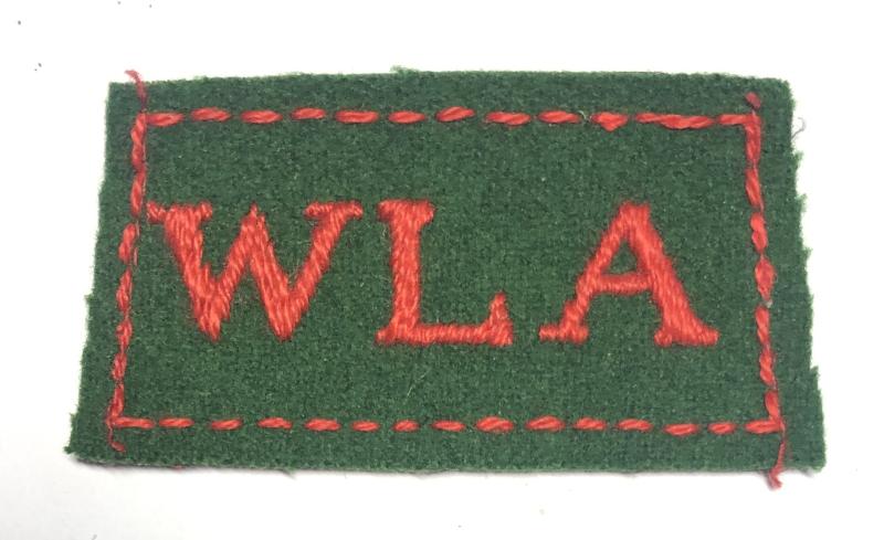 Womens Land Army WW2 slip-on shoulder title.